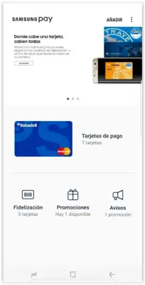 Samsung Pay android App screenshot 1